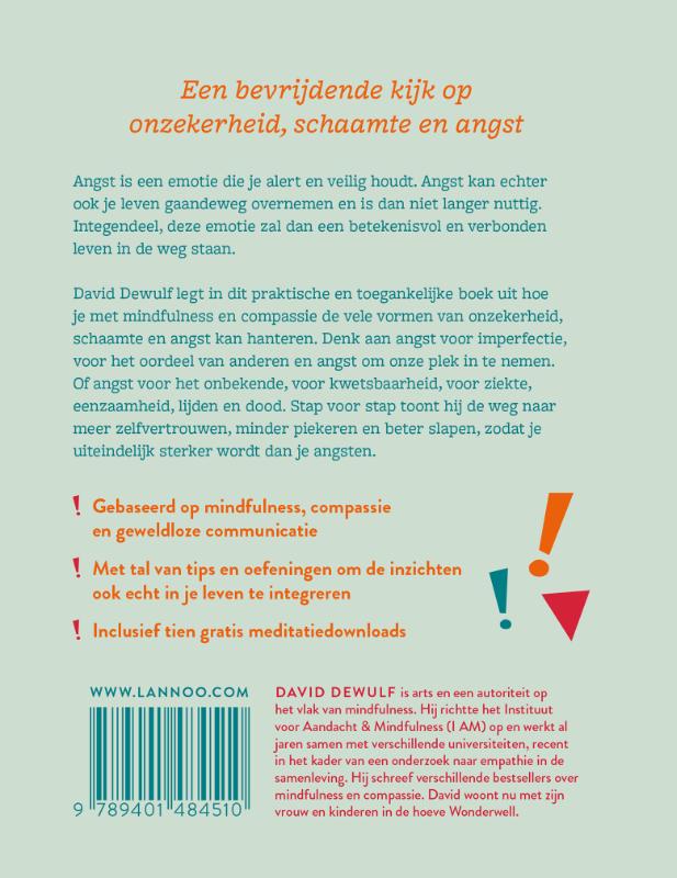Achterkant van Anders omgaan met angst