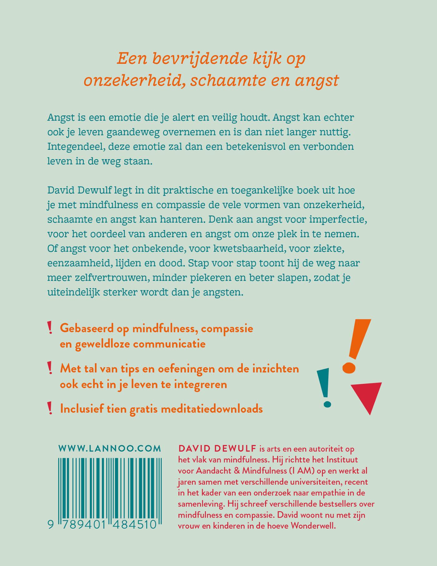 Achterkant van Anders omgaan met angst