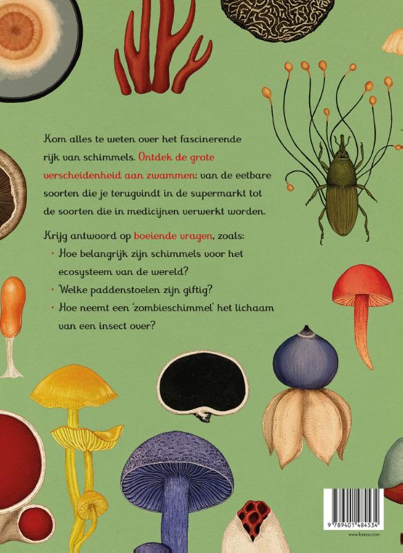 Achterkant van Het zwammenboek