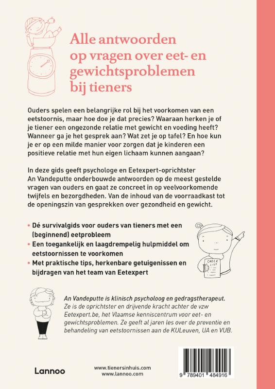 Achterkant van Ben ik te dik, mama?