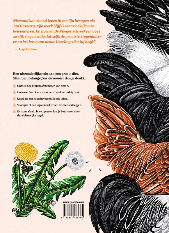 Achterkant van Het grote kippenboek