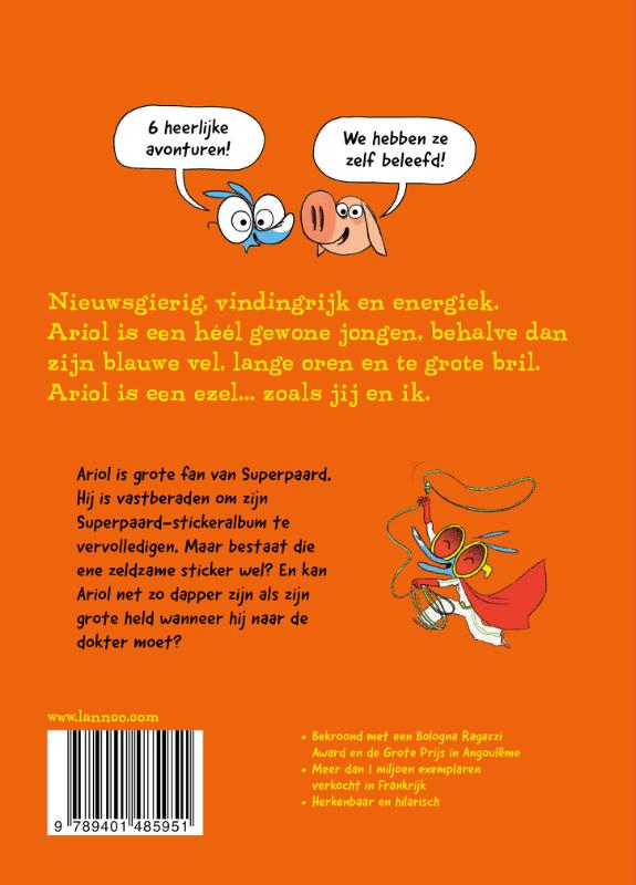 Achterkant van Ariol - Superpaard