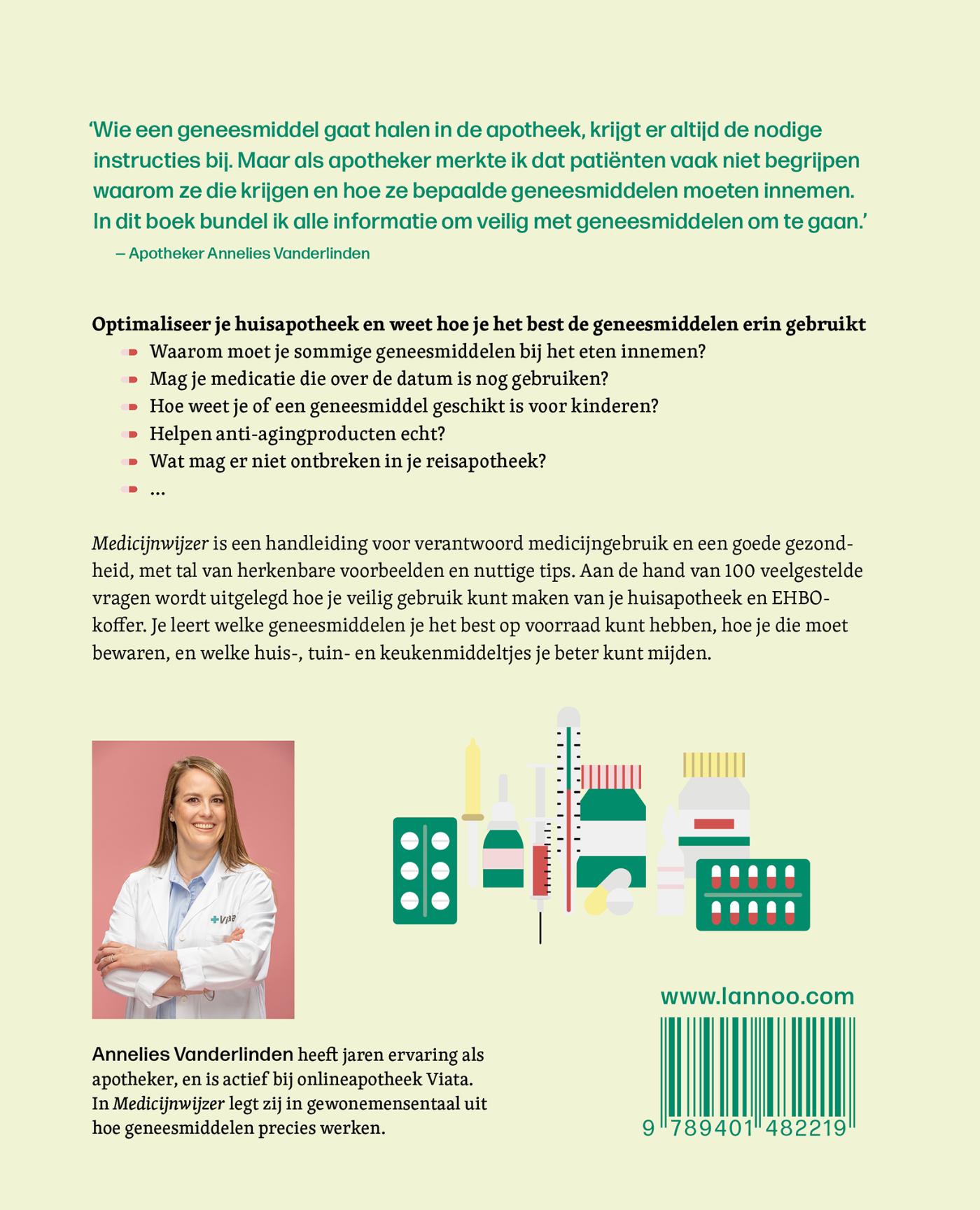 Achterkant van Medicijnwijzer