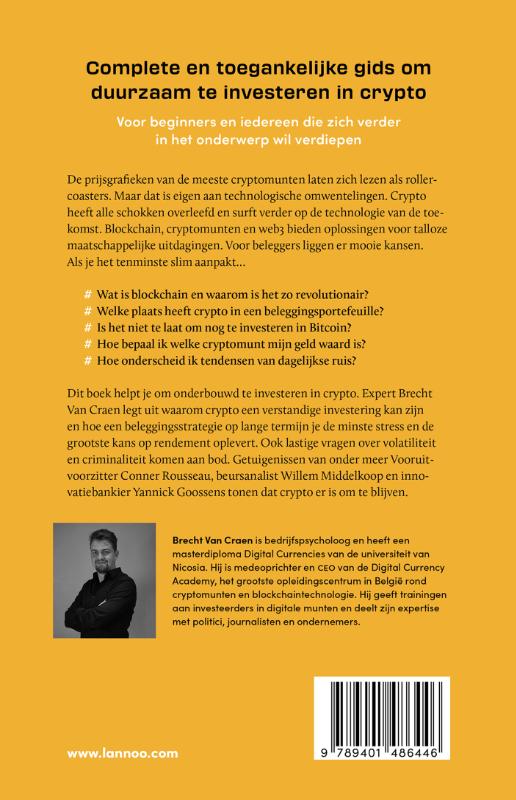 Achterkant van Investeren in crypto