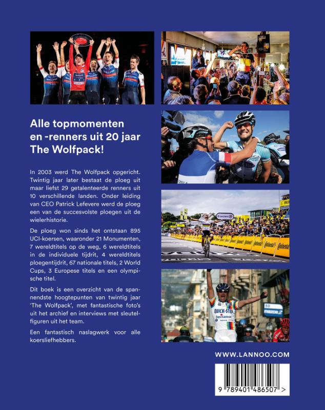 Achterkant van The Wolfpack Years