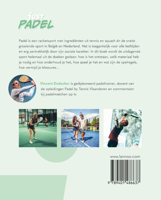 Achterkant van Padel