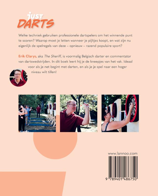 Achterkant van Darts