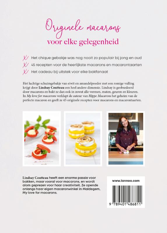 Achterkant van My love for macarons