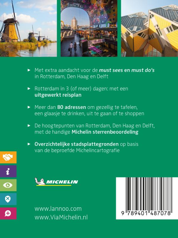 Achterkant van De Groene Reisgids Weekend - Rotterdam