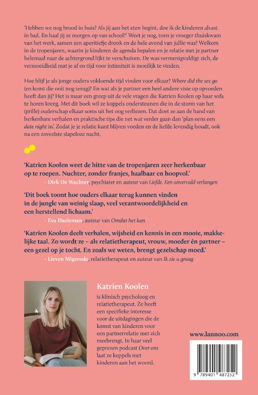 Achterkant van Liefde in de tropenjaren