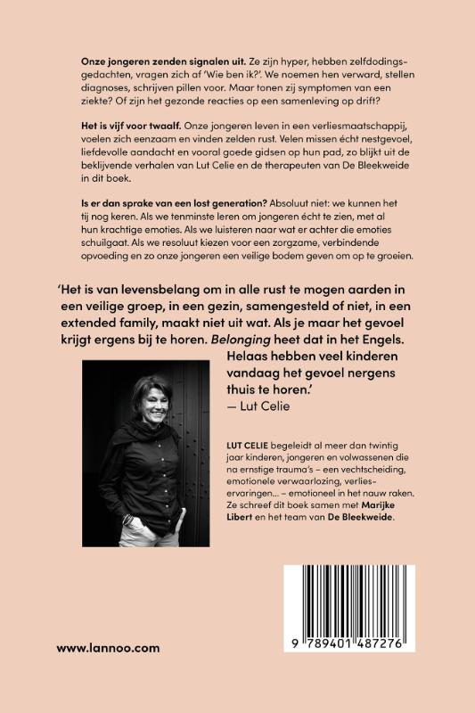 Achterkant van Zie mij