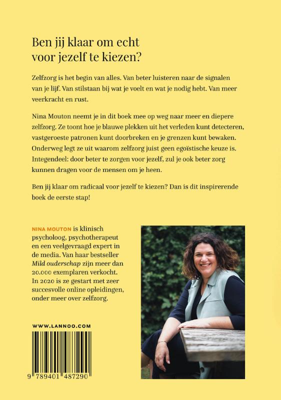 Achterkant van Zelfzorg is het begin van alles