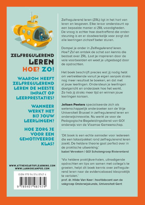 Achterkant van Zelfregulerend leren