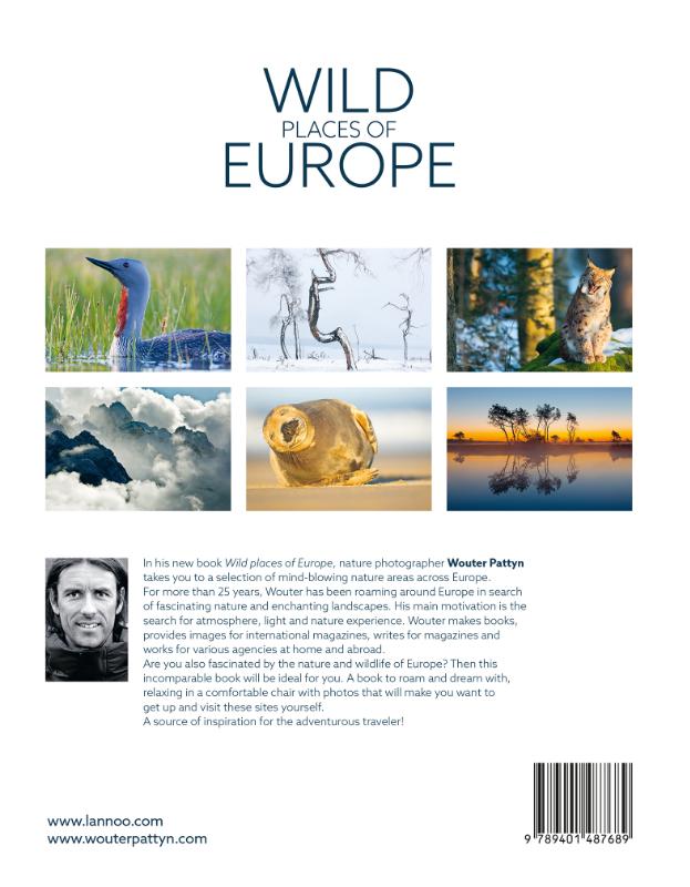 Achterkant van Wild places of Europe