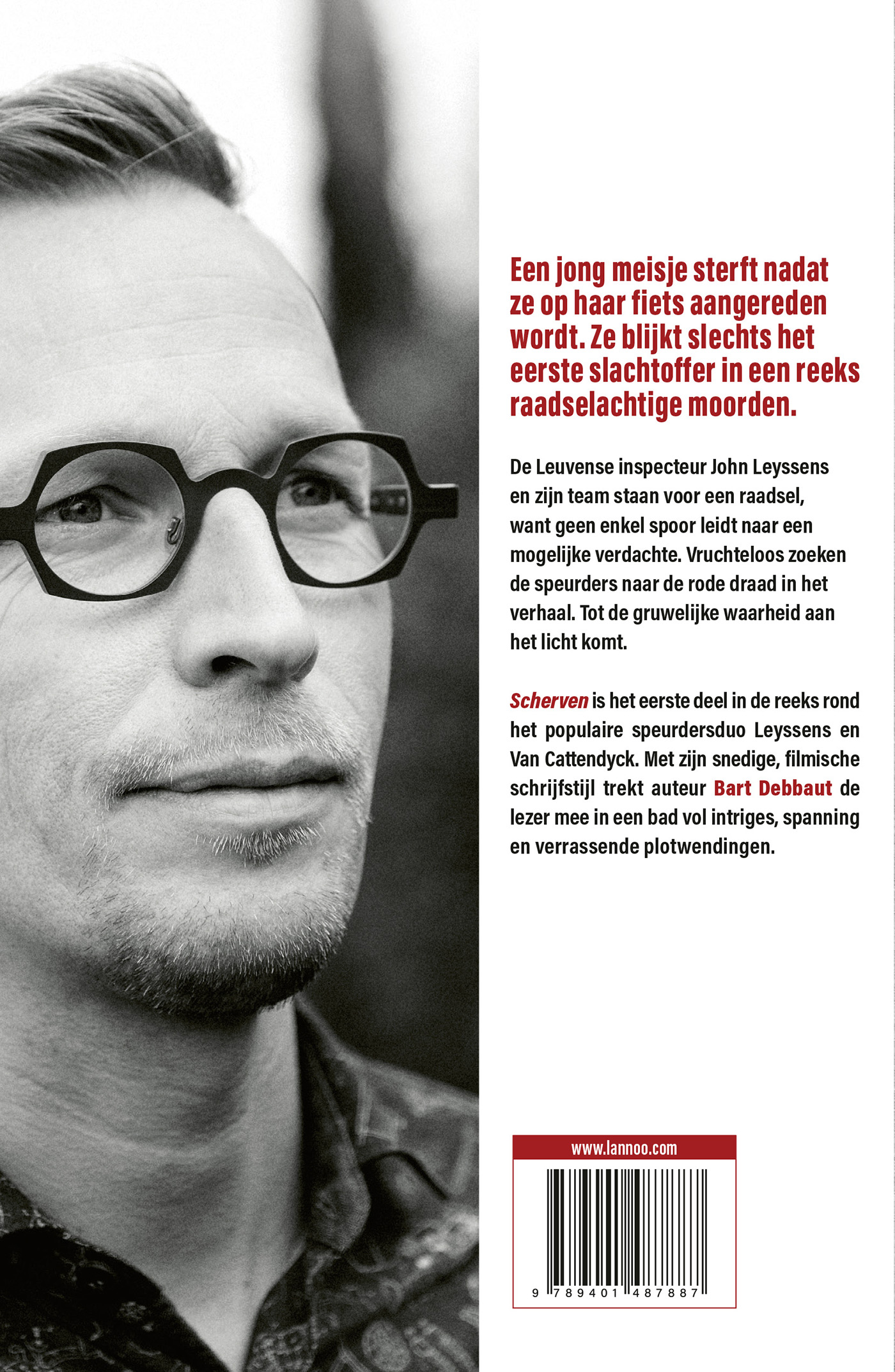 Achterkant van Scherven