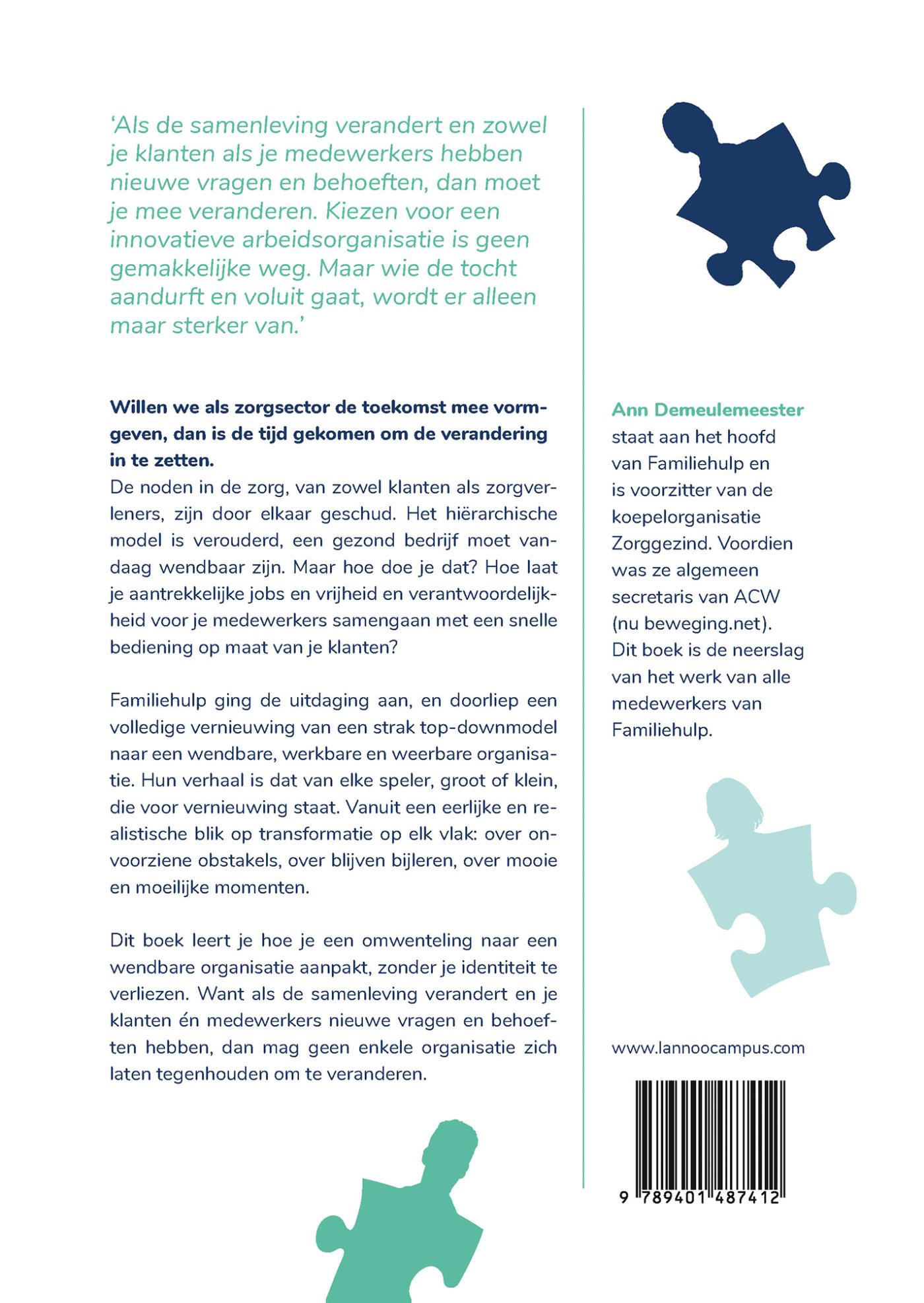 Achterkant van Goed werken in de zorg