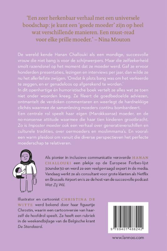 Achterkant van Imposter moeder