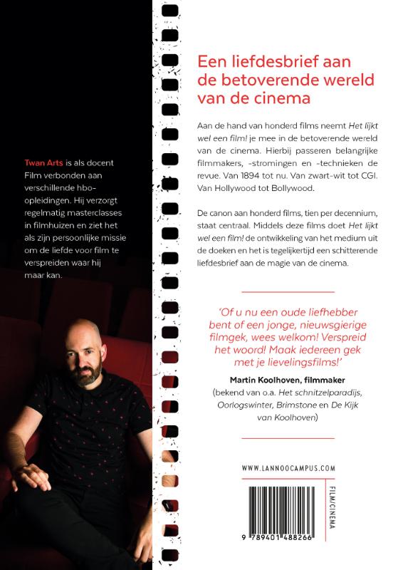 Achterkant van Het lijkt wel een film