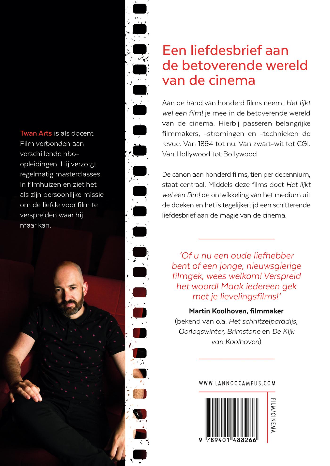 Achterkant van Het lijkt wel een film