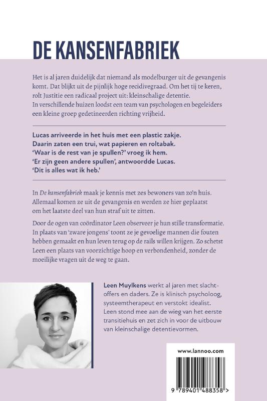 Achterkant van De kansenfabriek