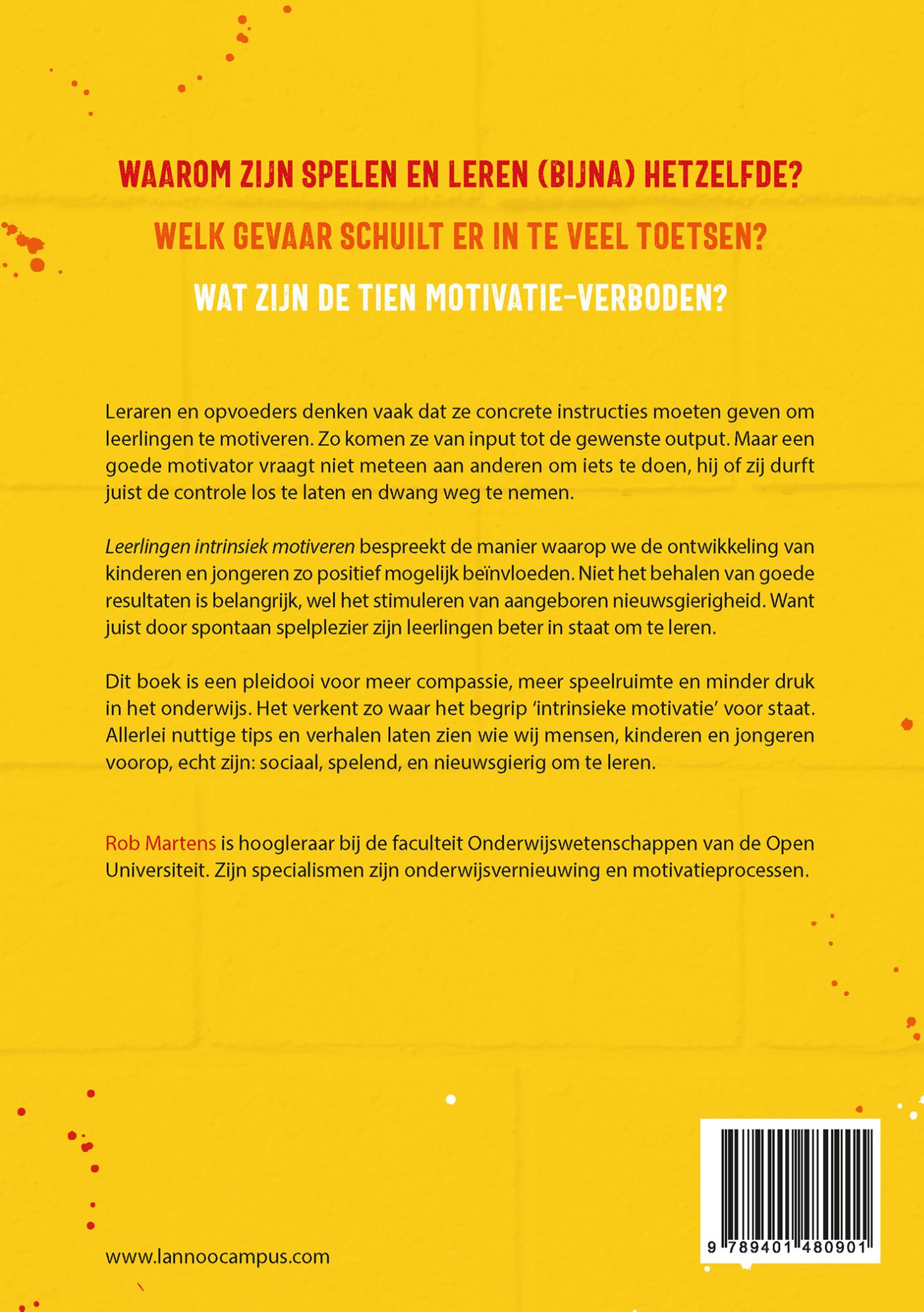 Achterkant van Leerlingen intrinsiek motiveren