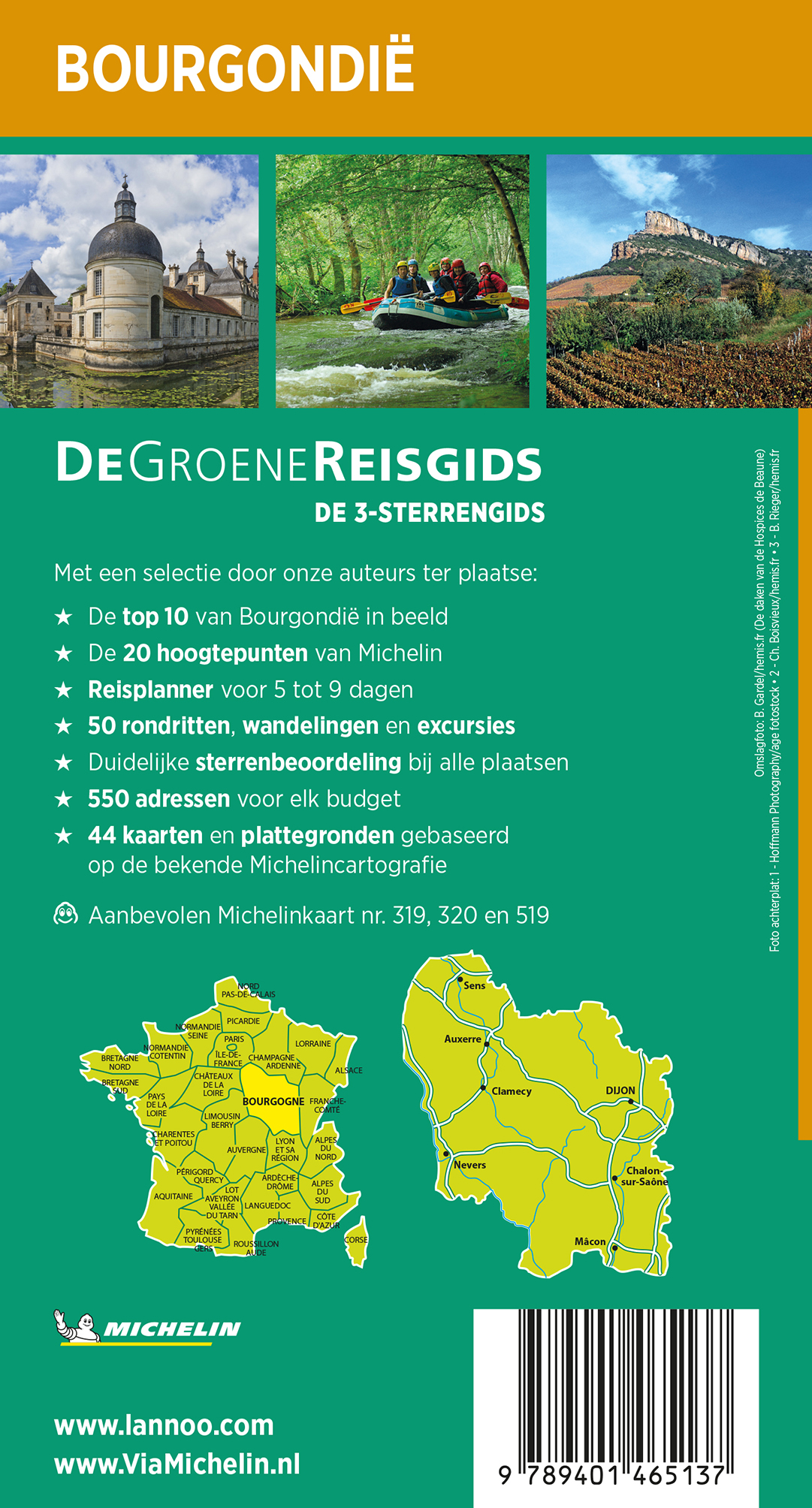 Achterkant van Bourgondië