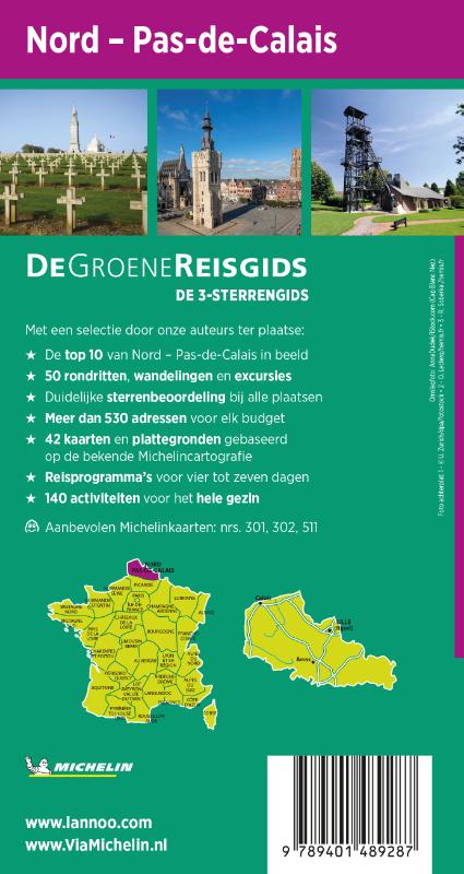 Achterkant van Nord/Pas-de-Calais
