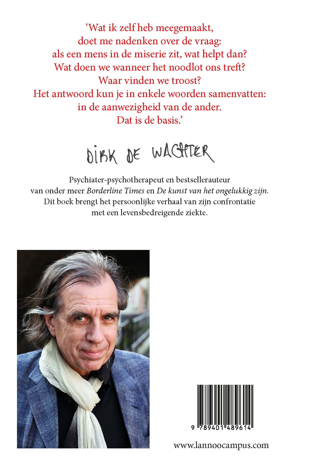 Achterkant van Vertroostingen