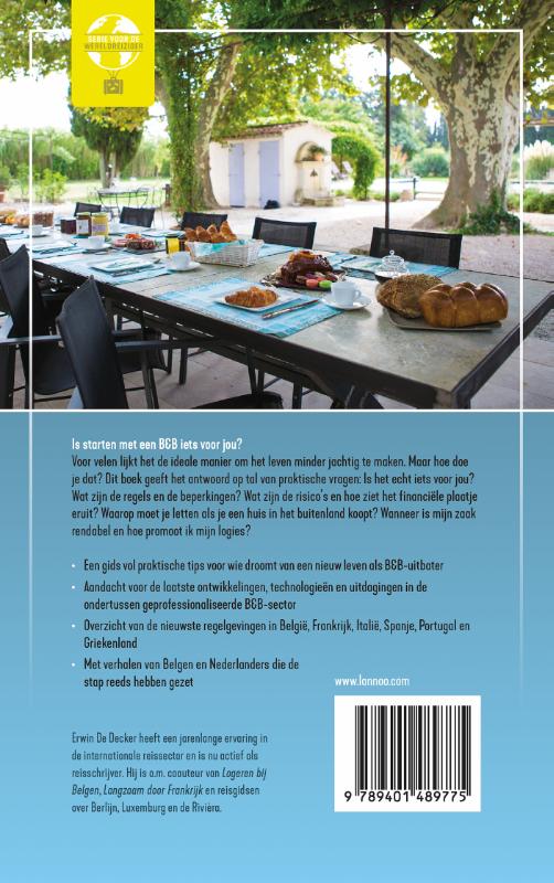 Achterkant van Hoe begin ik een B&B?