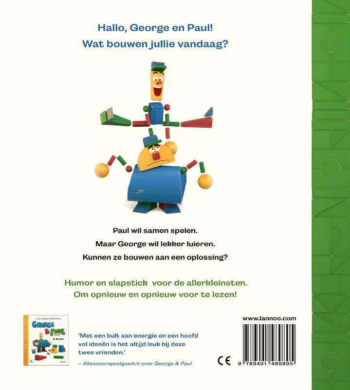 Achterkant van Tijd voor een dutje