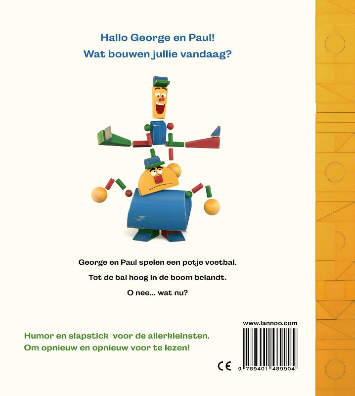 Achterkant van George & Paul - in de war