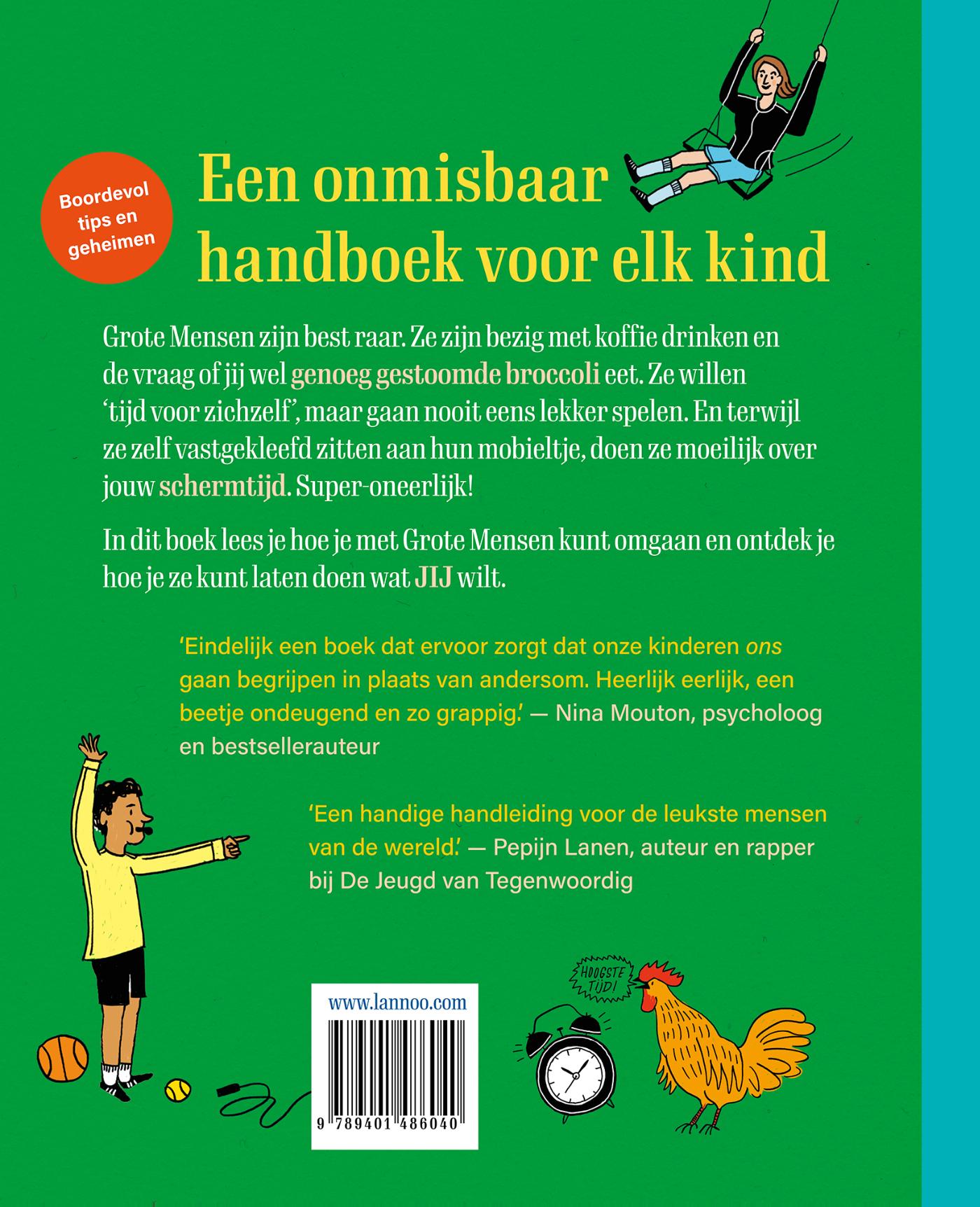 Achterkant van Het geweldige Grote Mensenboek