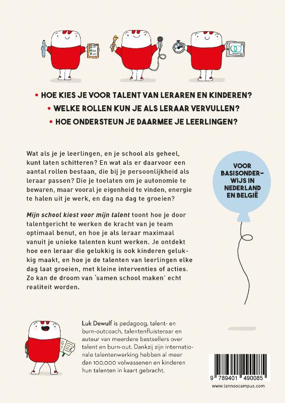 Achterkant van Mijn school kiest voor mijn talent