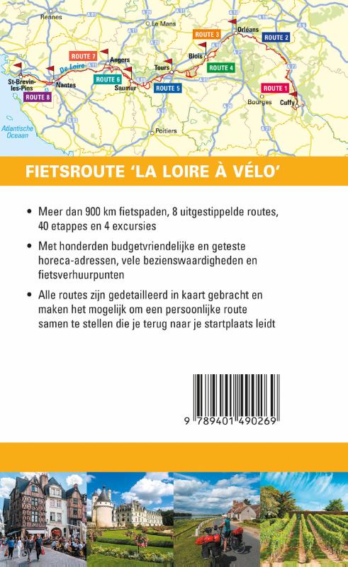 Achterkant van Trotter De Loire per fiets