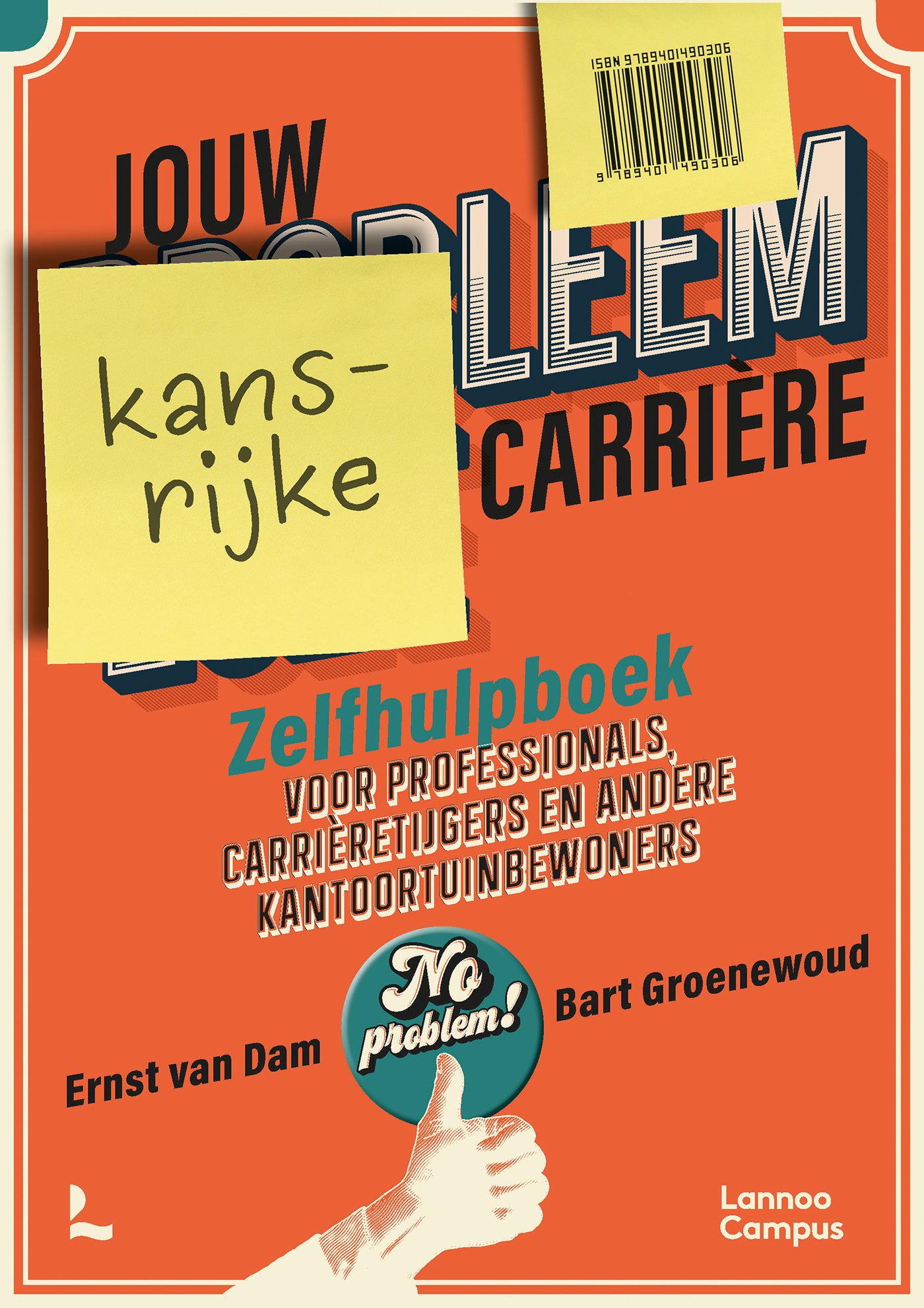 Achterkant van Jouw probleemloze carrière