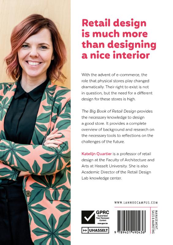 Achterkant van The Big Book of Retail Design