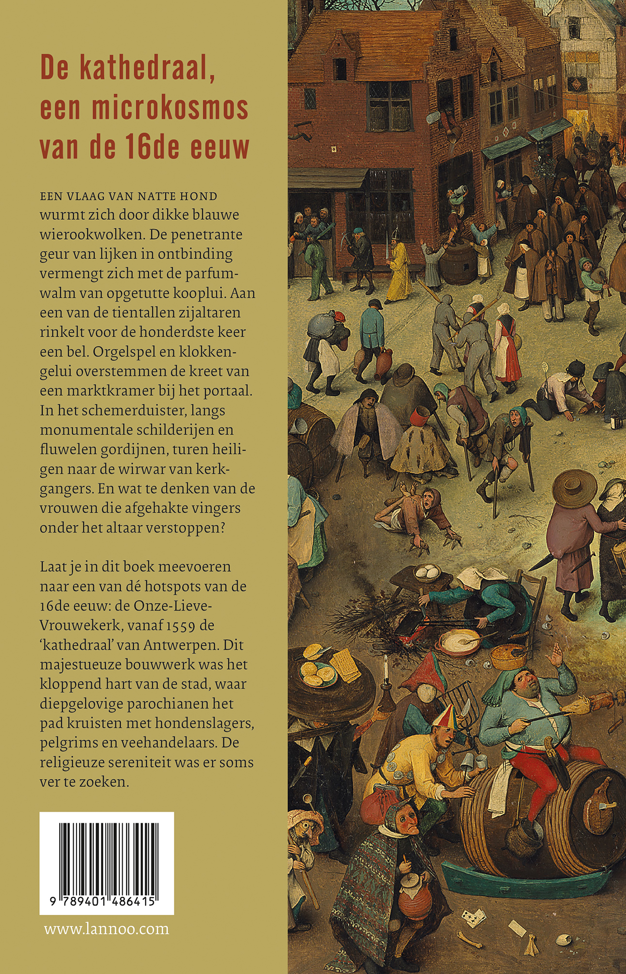 Achterkant van De geuren van de kathedraal