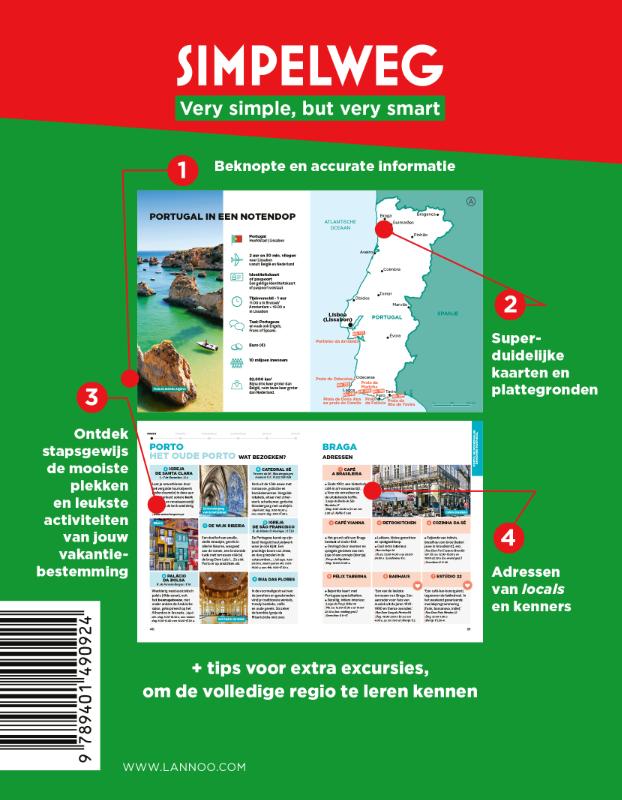 Achterkant van Portugal