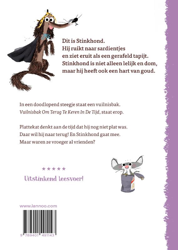Achterkant van Stinkhond terug in de tijd