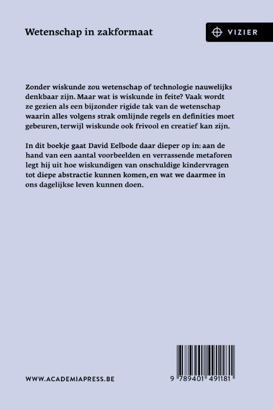 Achterkant van Wiskunde