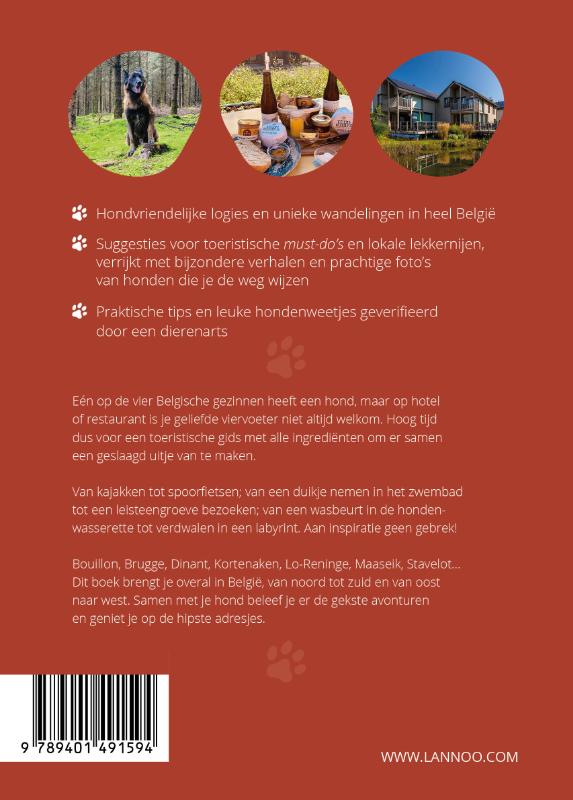 Achterkant van Een weekendje weg met je hond