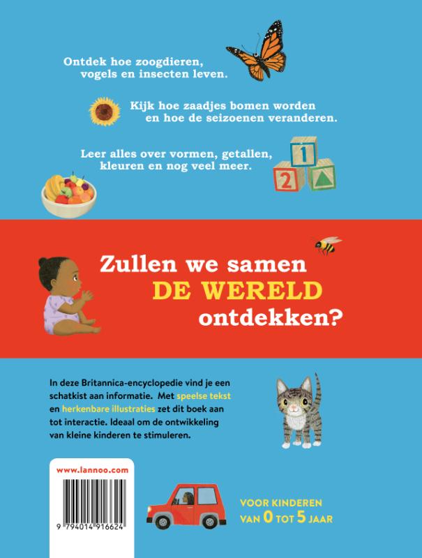 Achterkant van Mijn eerste encyclopedie