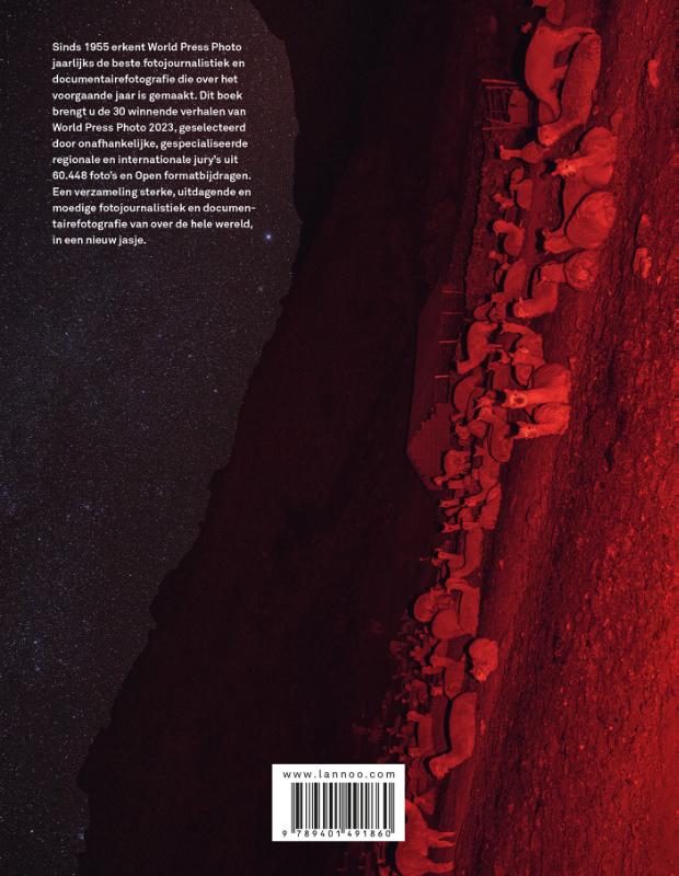 Achterkant van World Press Photo 2023