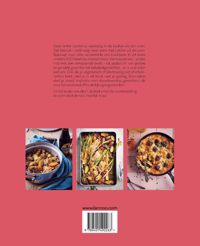 Achterkant van Libelle - Lekker uit de oven