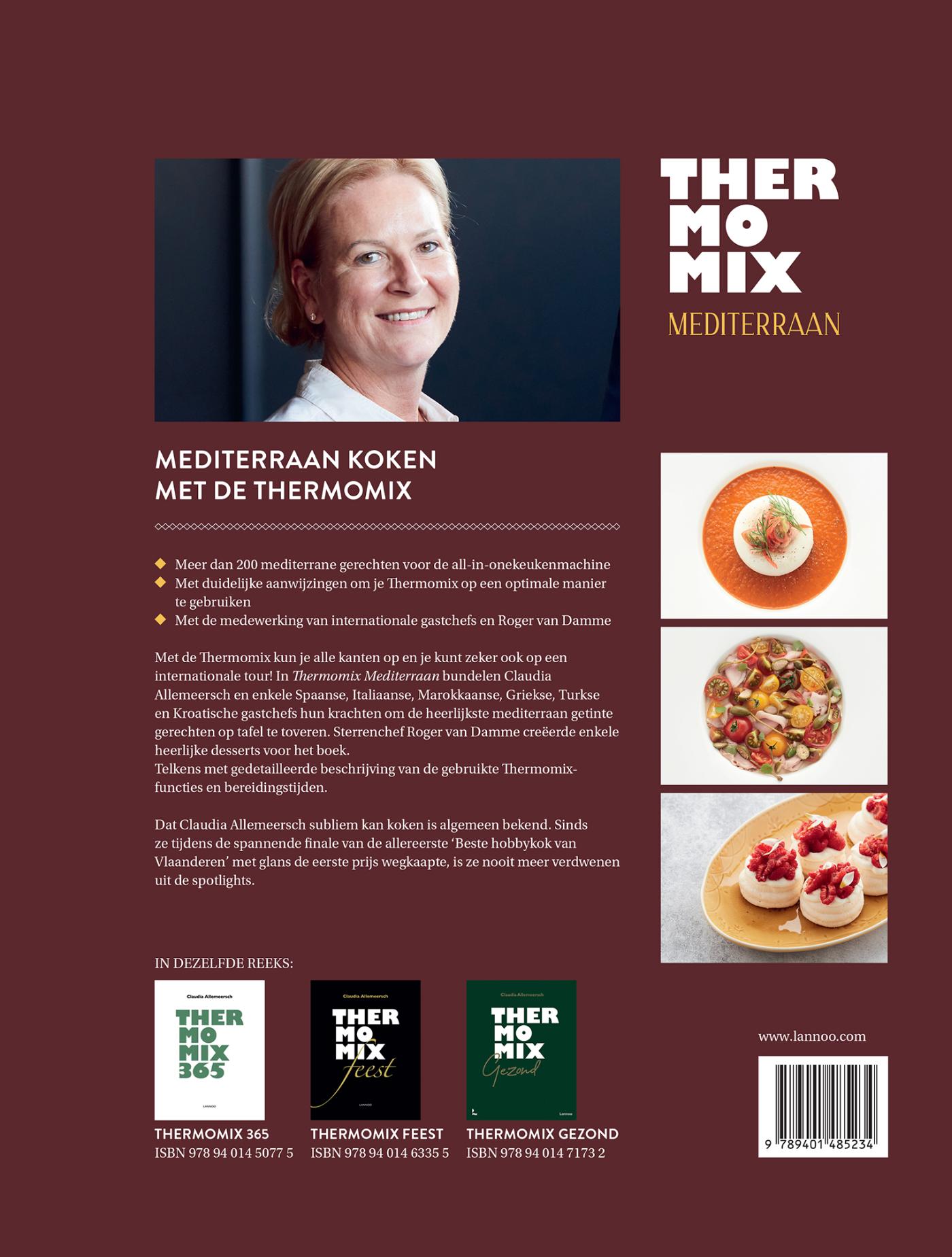 Achterkant van Thermomix Mediterraan