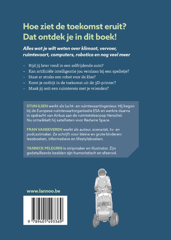 Achterkant van Word jij de eerste mens op Mars?