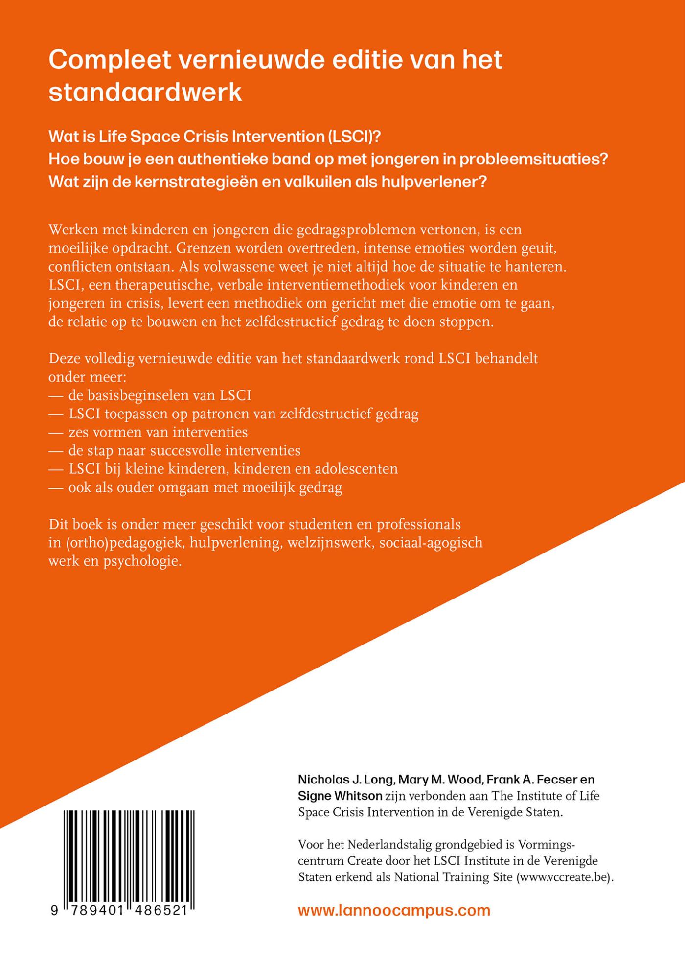 Achterkant van Praten met kinderen en jongeren in crisissituaties (nieuwe editie) - EBSCO