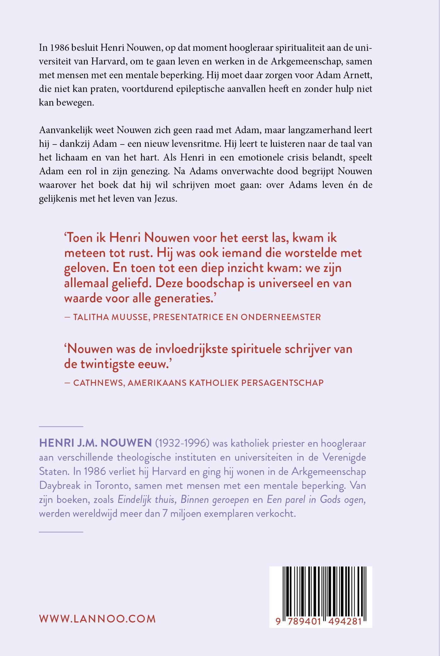 Achterkant van Adam