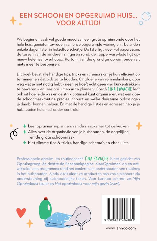 Achterkant van Grip op je huishouden