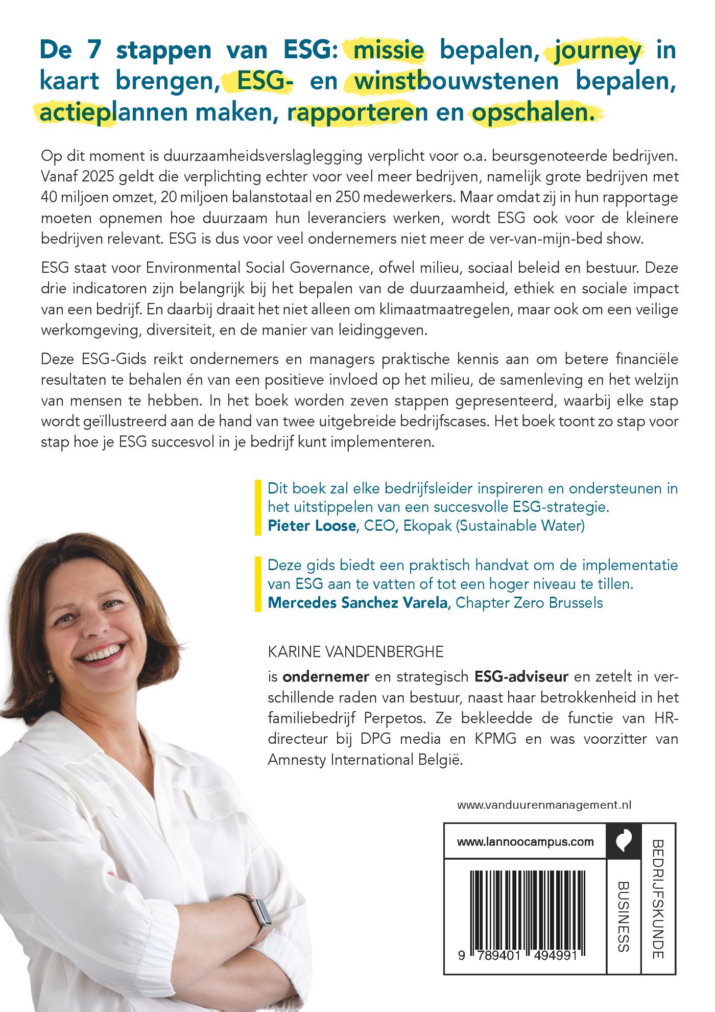 Achterkant van ESG-gids
